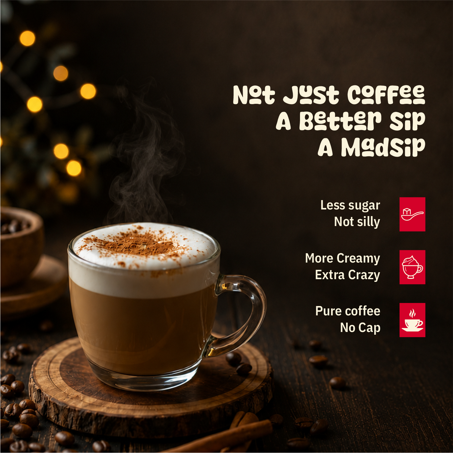 Kickstart Cappuccino Instant Coffee Premix