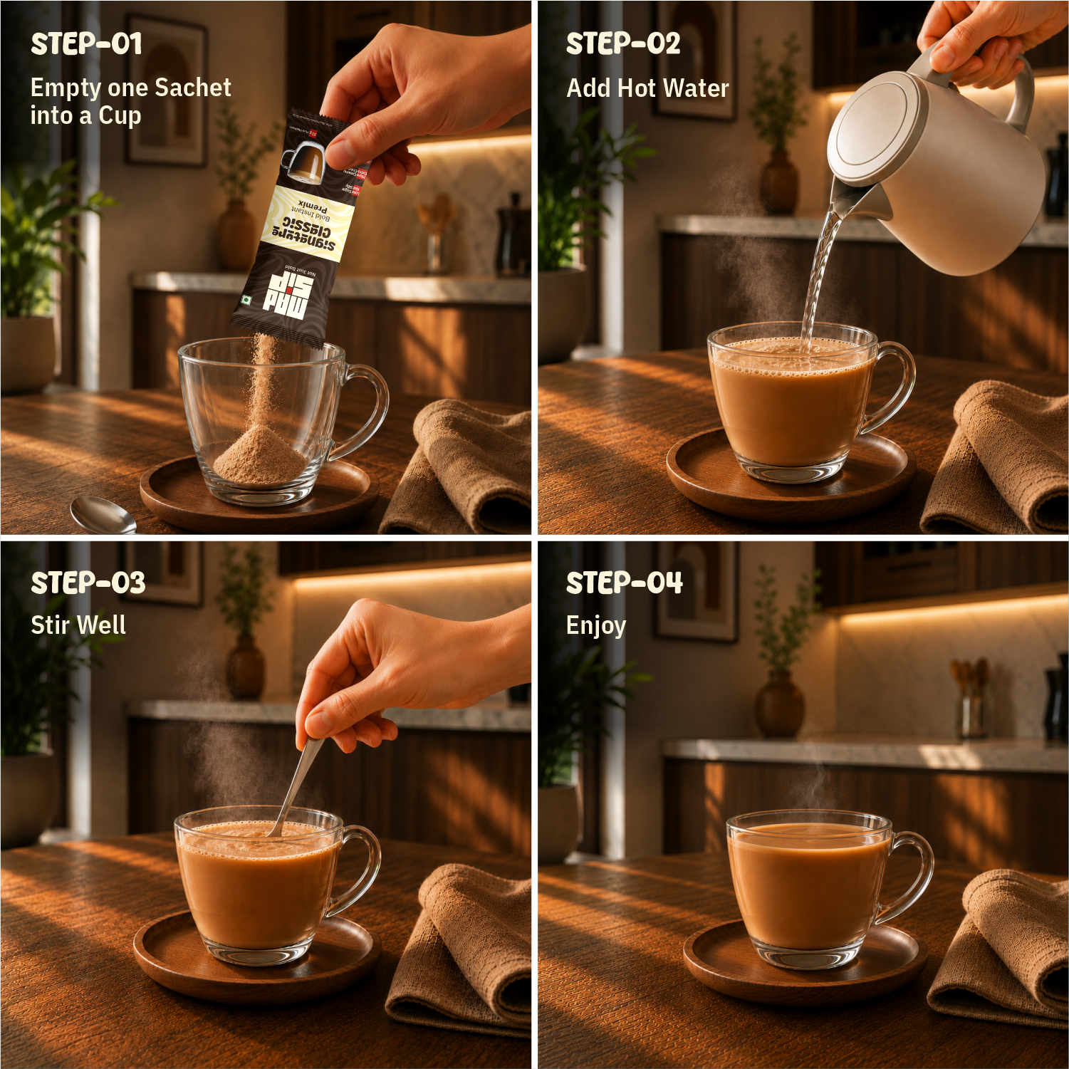 Signature Classic Instant Coffee Premix