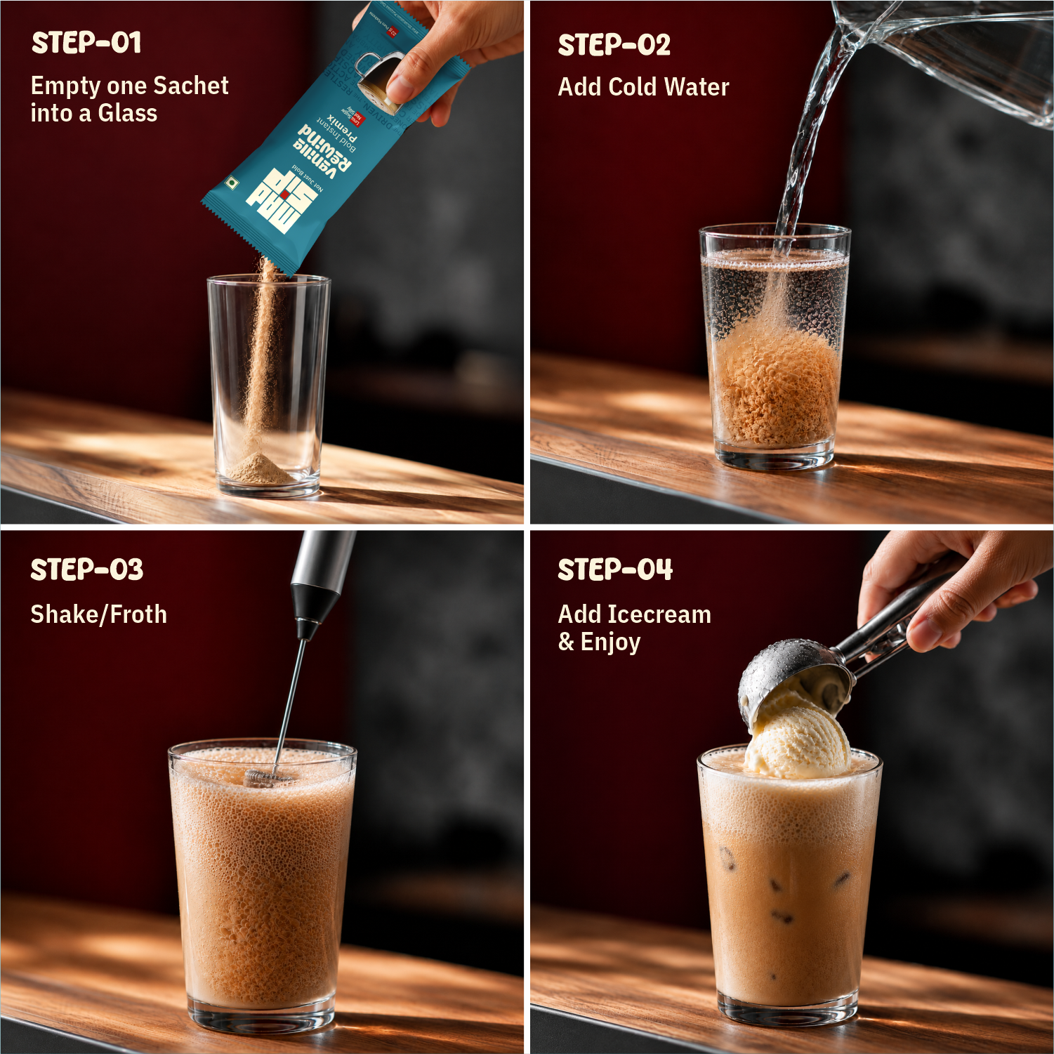 Vanilla Rewind Instant Coffee Premix