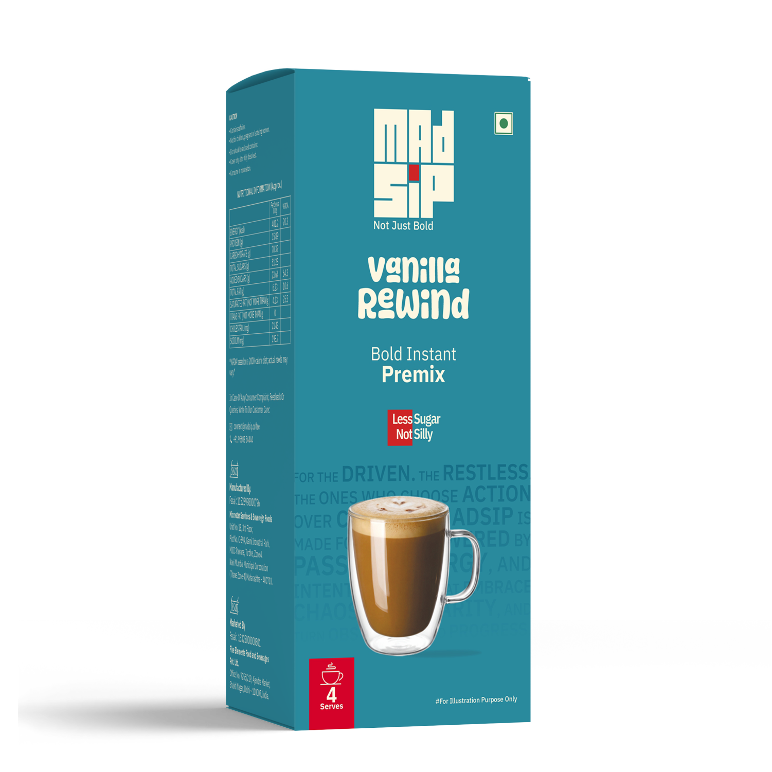 Vanilla Rewind Instant Coffee Premix