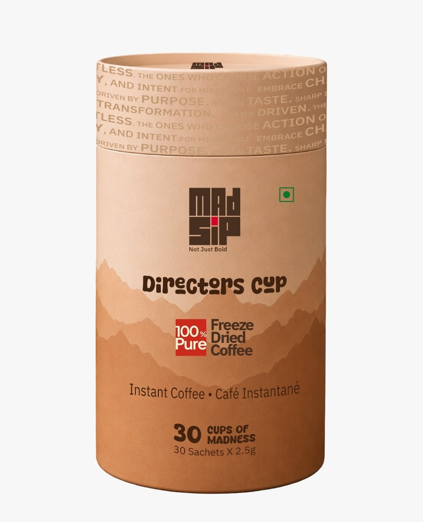 Director’s Cup - Premium Freeze-Dried Pure Coffee with Rich Aroma 30 Sachet Pack